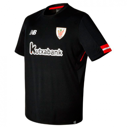 Athletic Bilbao Away Soccer Jersey Shirt 2017/18 Black